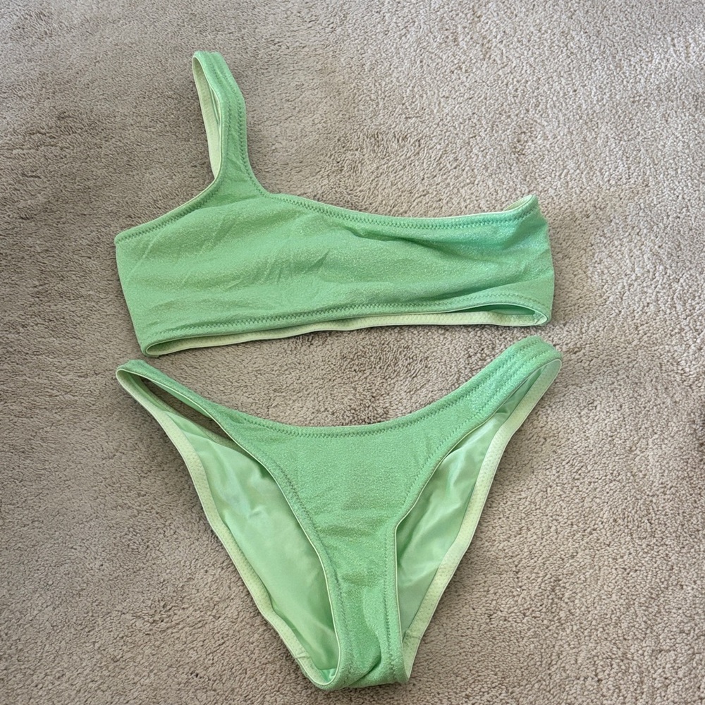 Triangl Swimwear Mint Green Drawstring Bag